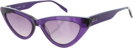 Karl Lagerfeld KL6005S sunglasses in Clear Purple