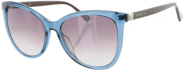 Longchamp LO648S sunglasses in Clear Blue/Brown