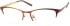 KIOTONAKAMURA KN354 glasses in Orange/Gold