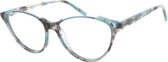 KIOTONAKAMURA KN402 glasses in Blue/Brown Horn