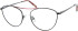 KIOTONAKAMURA KNM101 glasses in Black/Red