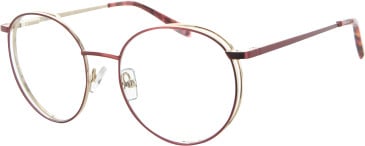 KIOTONAKAMURA KNM102 glasses in Red/Gold