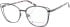 KIOTONAKAMURA KNM114 glasses in Dark Purple/Gunmetal