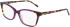 DKNY DK5034 glasses in Amethyst Crystal/Violet Tortoi