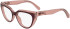 Calvin Klein Jeans CKJ24628 glasses in Burgundy/Blush