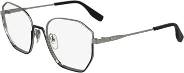 Karl Lagerfeld KL356 glasses in Black/Silver