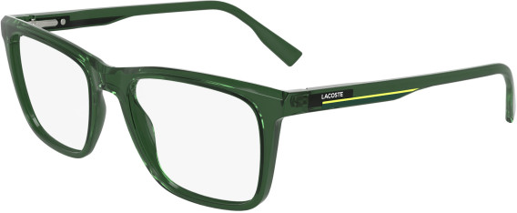 Lacoste L2960 glasses in Transparent Green