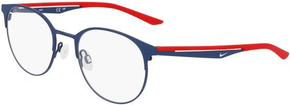 Nike NIKE 4643 glasses in Matte Midnight Navy/Red