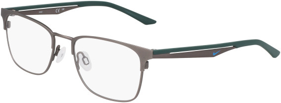Nike NIKE 4644 glasses in Satin Gunmetal/Vintage Green