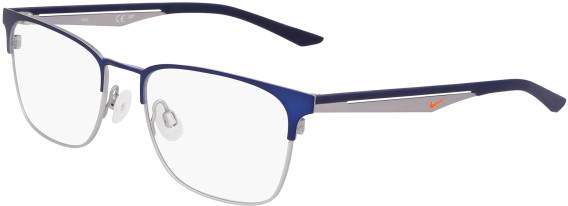 Nike NIKE 4644 glasses in Matte Midnight Navy/Silver