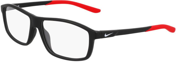 Nike NIKE 7291 glasses in Matte Black/University Red