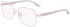 Nike NIKE 8401 glasses in Shiny Rose Gold/Platinum Viole