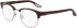 Nike NIKE 8402 glasses in Burgundy/Silver