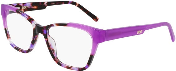 DKNY DK5072 glasses in Amethyst Tortoise/Milky Purple