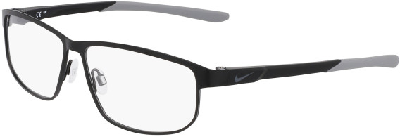 Nike NIKE 8157 glasses in Matte Black/Smoke Grey
