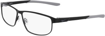 Nike NIKE 8157 glasses in Matte Black/Smoke Grey