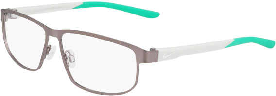 Nike NIKE 8157 glasses in Satin Gunmetal/Stadium Green