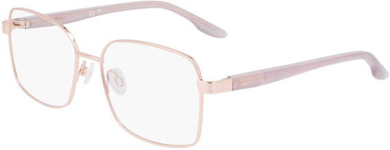 Nike NIKE 8401 glasses in Shiny Rose Gold/Platinum Viole