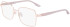 Nike NIKE 8401 glasses in Shiny Rose Gold/Platinum Viole