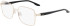 Nike NIKE 8401 glasses in Shiny Gold/Black