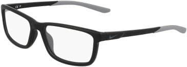 Nike NIKE 7292 glasses in Matte Black/Smoke Grey