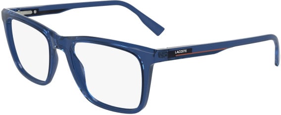 Lacoste L2960 glasses in Transparent Blue
