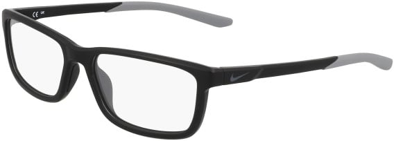Nike NIKE 7292 glasses in Matte Black/Smoke Grey