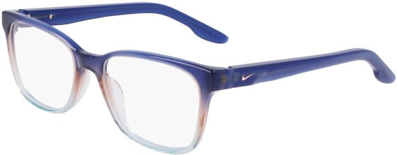 Nike NIKE 7177 glasses in Blue/Peach Gradient