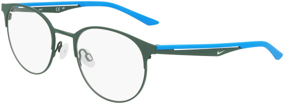 Nike NIKE 4643 glasses in Matte Vintage Green/Photo Blue