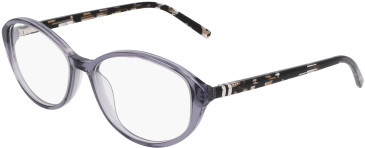 Marchon NYC M-5025 N glasses in Crystal Grey/Black Tort