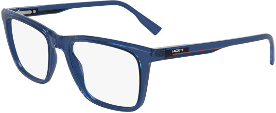 Lacoste L2960 glasses in Transparent Blue