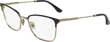 Lacoste L2303 glasses in Black/Gold