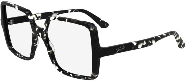 Karl Lagerfeld KL6169 glasses in Marble Black/Black