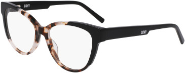 DKNY DK5073 glasses in Milk Tortoise/Black