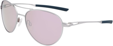 Nike ACE DRIVER I E EV24042 sunglasses in Satin Silver