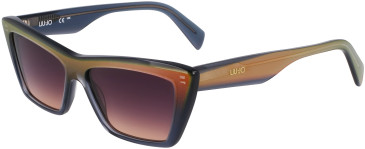 Liu Jo LJ802S sunglasses in Red/Grey Glitter