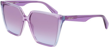 Liu Jo LJ798S sunglasses in Lilac/Green