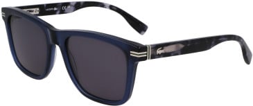 Lacoste L6045S sunglasses in Transparent Blue