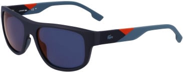 Lacoste L6042S sunglasses in Matte Blue/Blue