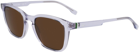 Lacoste L6040S sunglasses in Transparent Grey