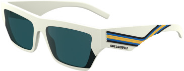 Karl Lagerfeld KL6163S sunglasses in Shiny White