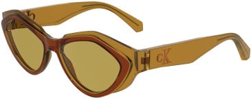 Calvin Klein Jeans CKJ24621S sunglasses in Brick/Amber