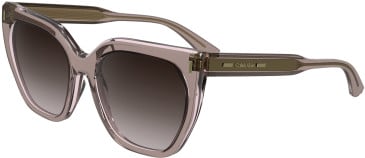 Calvin Klein CK24535S sunglasses in Nude