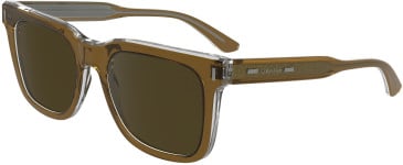 Calvin Klein CK24536S sunglasses in Light Brown/Crystal