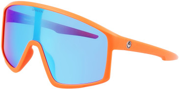 Dragon DR AMPED LL ION sunglasses in Matte Orange/Blue
