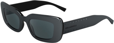 Karl Lagerfeld KL6164S sunglasses in Mirror Dark Silver