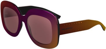 Karl Lagerfeld KL6165S sunglasses in Mirror Wine