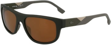 Lacoste L6042S sunglasses in Matte Khaki/Green