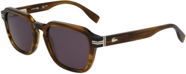 Lacoste L6046S sunglasses in Striped Khaki