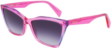 Liu Jo LJ796S sunglasses in Fuchsia/Blue